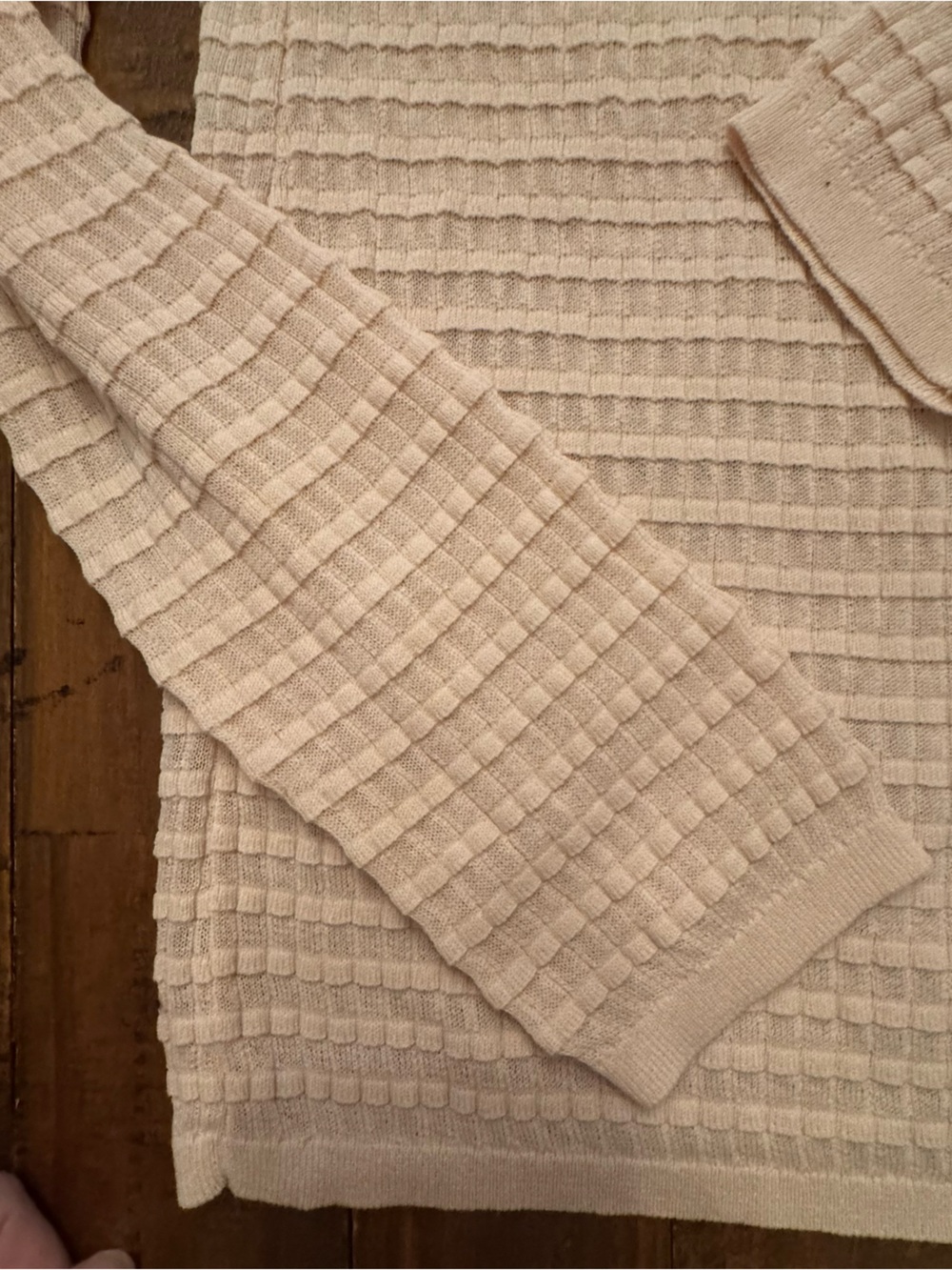 M.M.LAFLEUR‎ Ribbed Brodie Top - Picture 3 of 6